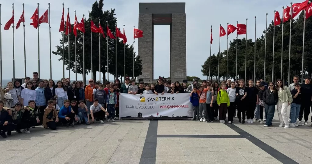 Çanakkale’de gençlerle yerinde tarihe yolculuk