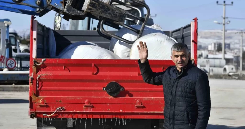 Çiftçiye mısır silajı desteği