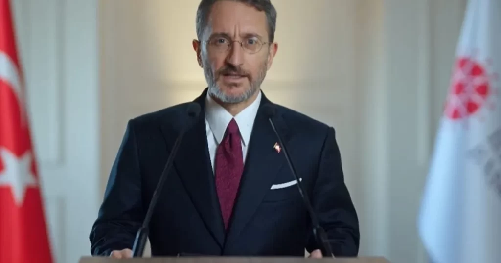 Fahrettin Altun: Faşist fikirler gurur duysun
