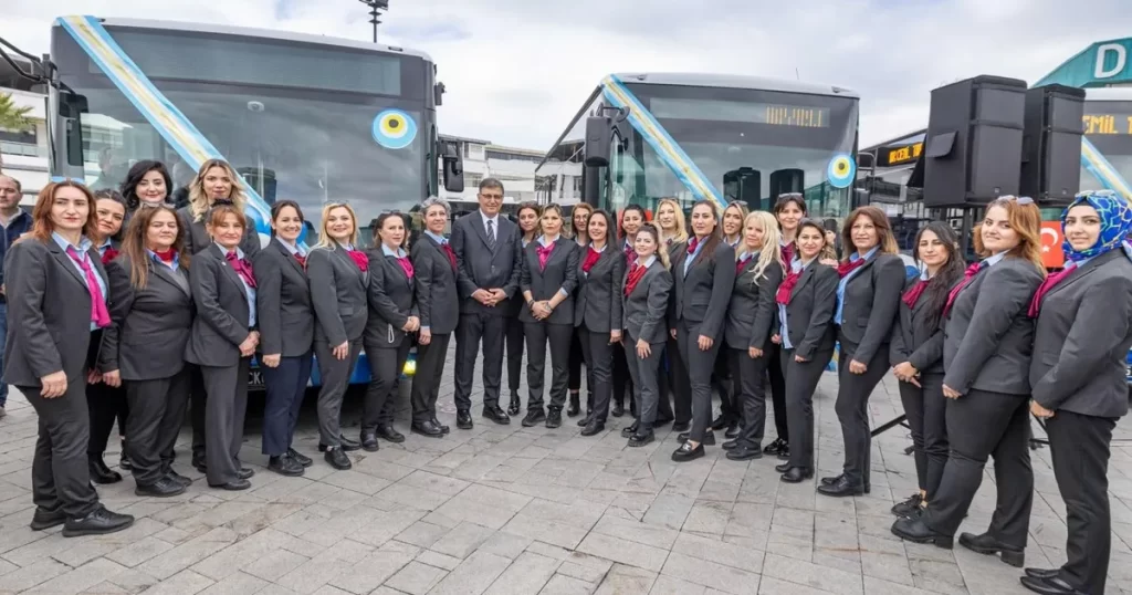 İzmir’in 41 yeni otobüsü yollarda!