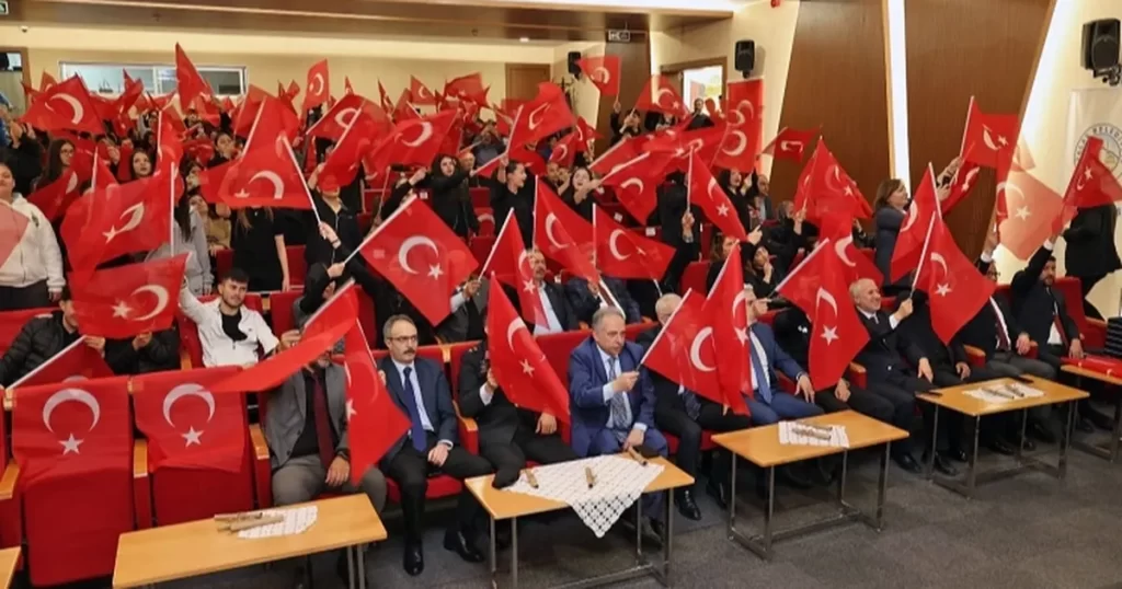 Kayseri Talas’ta İstiklal Marşı etkinliği