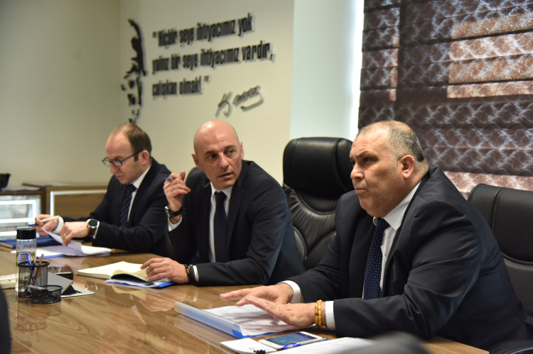 Manisa MASKİ iş güvenliği için toplandı