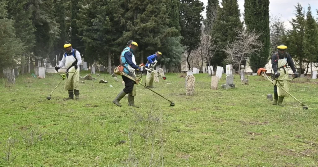 Manisa’da bayram öncesi bakım ve temizlik seferberliği