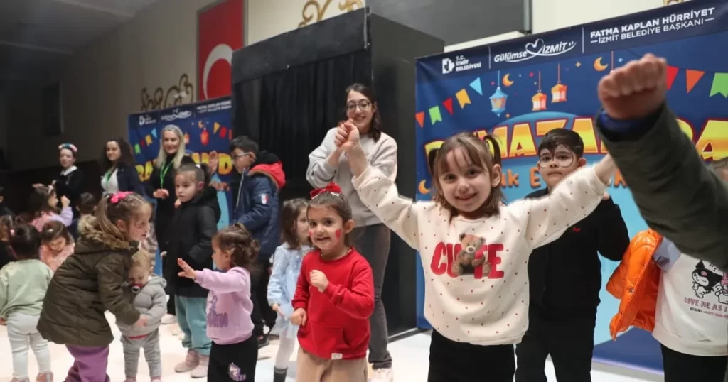 Ramazan etkinliğinde çocuklar doyasıya eğlendi!