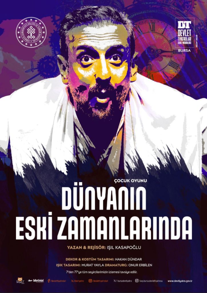 “Dünyanın Eski Zamanlarında” çocuk oyunu minik seyircilerle buluşuyor!