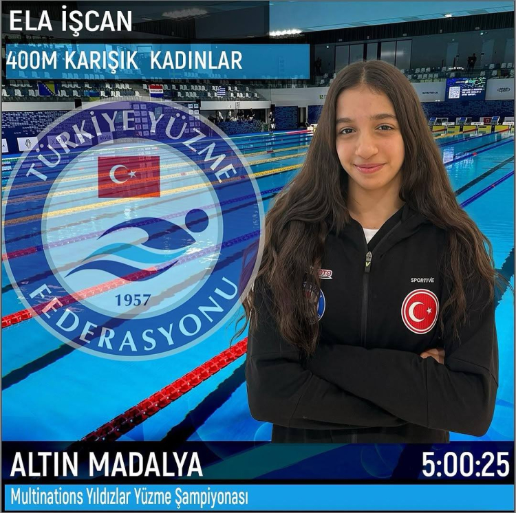 Gölcüklü milli sporcu Ela’dan büyük başarı