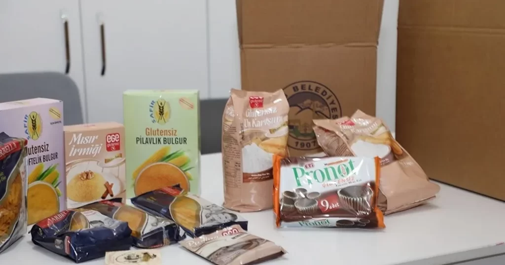 Kayseri Talas’tan çölyak hastalarına gıda paketi