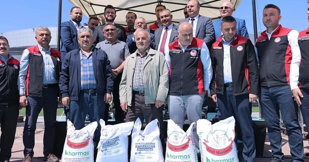 Kayserili üreticiye 238 bin ton tohum desteği