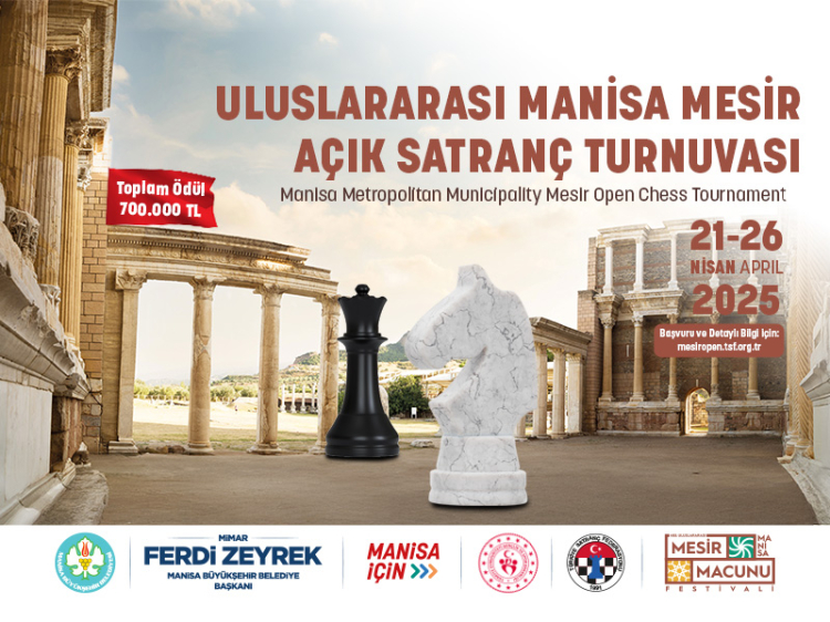 Satranç ustaları Manisa’da buluşacak