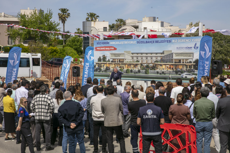 İzmir Güzelbahçe’de Kız Yurdu Projesi başladı