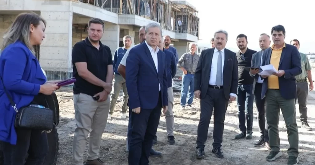 Kayseri Melikgazi’de örnek yaşam alanı yükseliyor