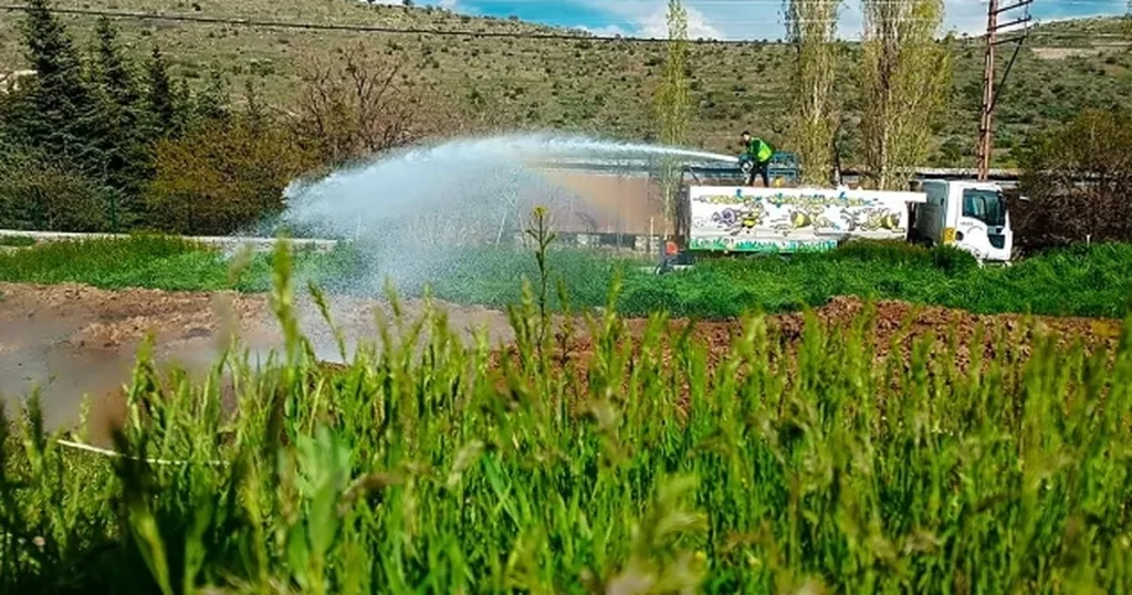 Kayseri Talas’ta haşerelere karşı erken önlem