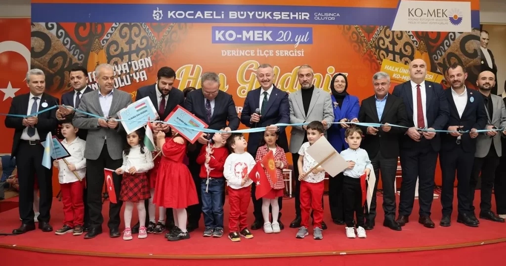 KO-MEK ilçe sergileri tam sürat