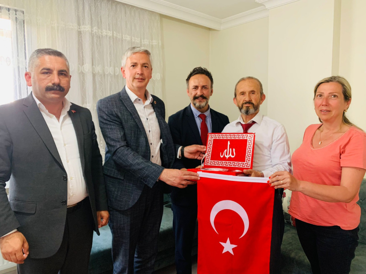 Kocaeli İzmit’te Kıbrıs Gazileri’ne vefa ziyareti