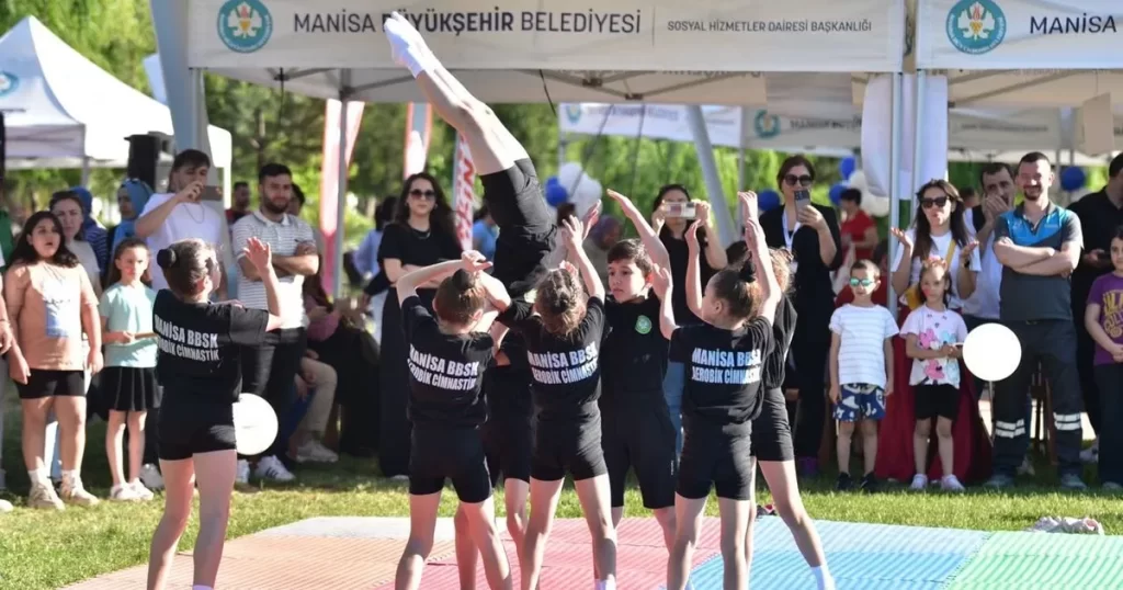 Manisa’da Kent Park’ta engelsiz coşku