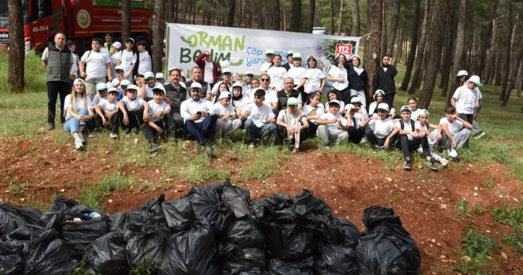 “Orman Benim”de 360 ton atık toplandı