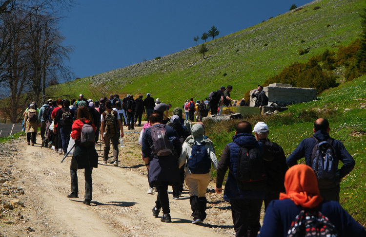 Sakarya’nın zirvesine adımladılar