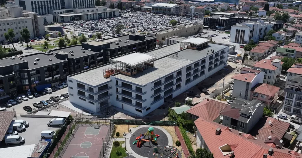 530 araçlık katlı otoparkta sona gelindi