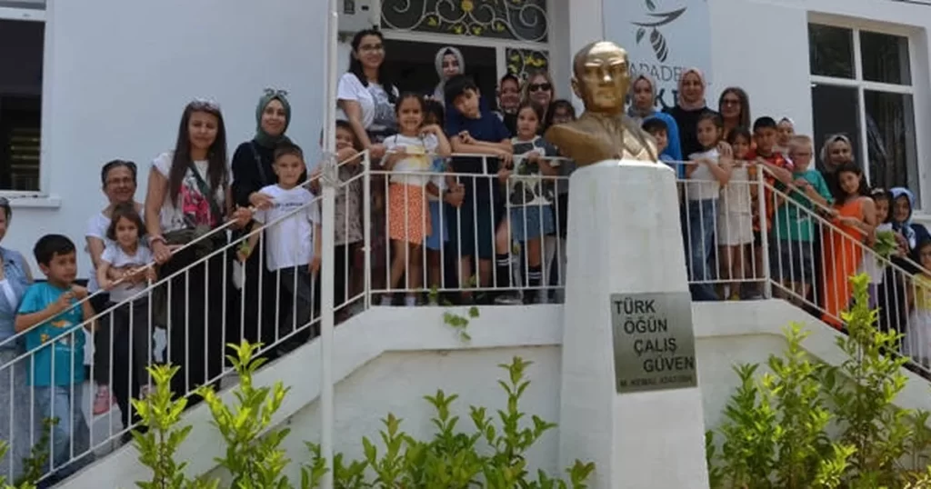 Antalyalı çocuklar Sapadere İpek Evi’nde