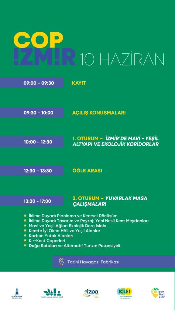COP İzmir serisi ‘Yeşil Kuşaklar’la sürüyor