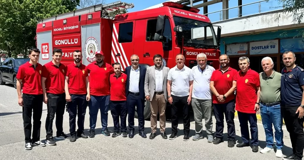 Gönüllü kahramanlara moral ziyareti