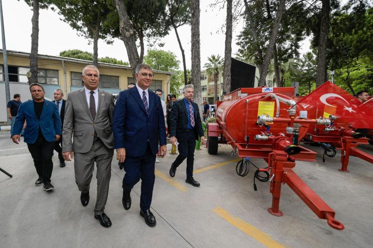 İzmir’de yangınla mücadelede yeni dönem
