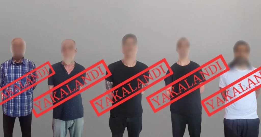 Kırmızı bültenli 5 suçlu daha yakalandı