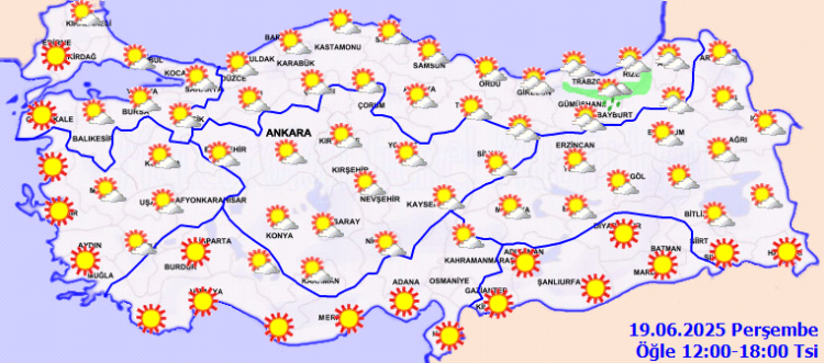 Meteoroloji’den bugün uyarı yok! Rüzgar hafif…
