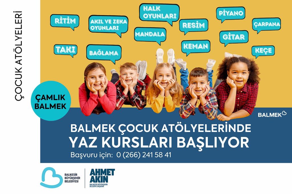 BALMEK’ten Yaz Tatiline Renk Katan Atölyeler