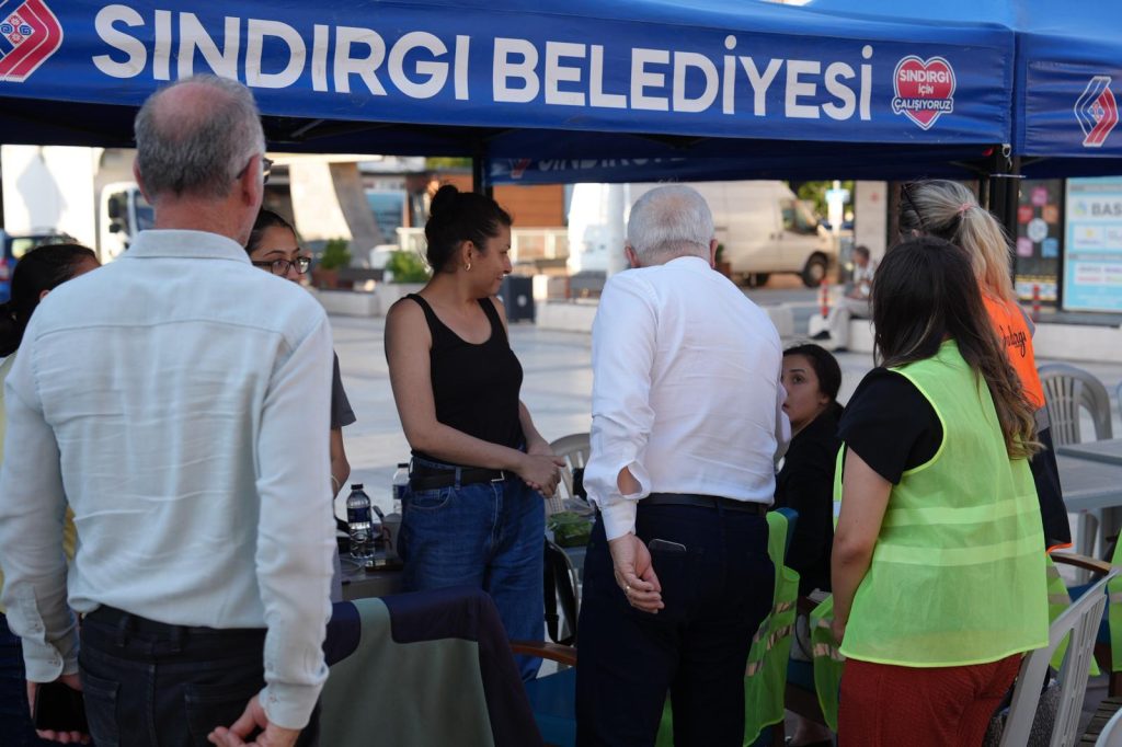 SINDIRGI’YA DESTEK ZİYARETİ GERÇEKLEŞTİ