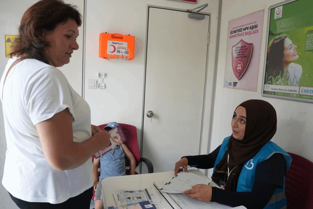 Büyükşehir’in Mobil KETEM Tırı Gönen’de