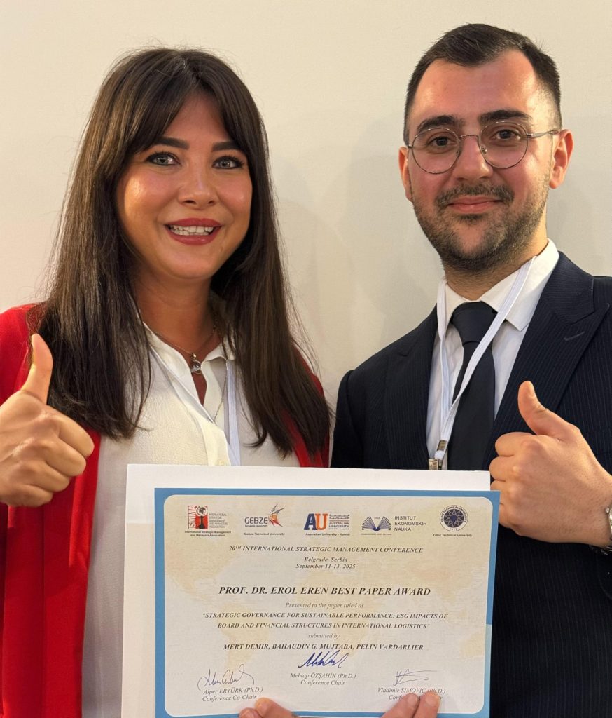 ESG Temelli Çalışma En İyi Bildiri Seçildi