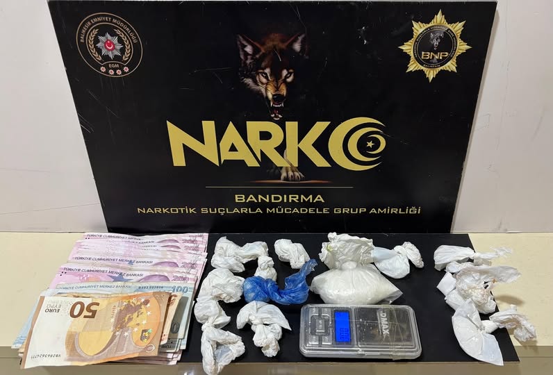 Bandırma’da Uyuşturucu Operasyonu: 2 Şüpheli Tutuklandı