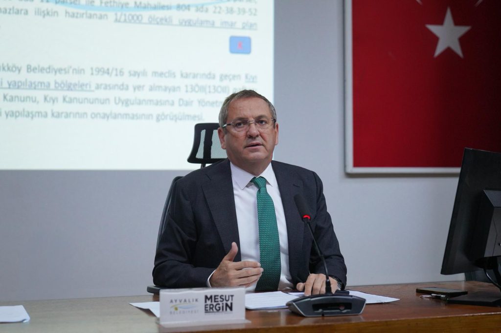 Başkan Ergin: “Kararlarımız Ayvalık’ın Geleceği İçin”