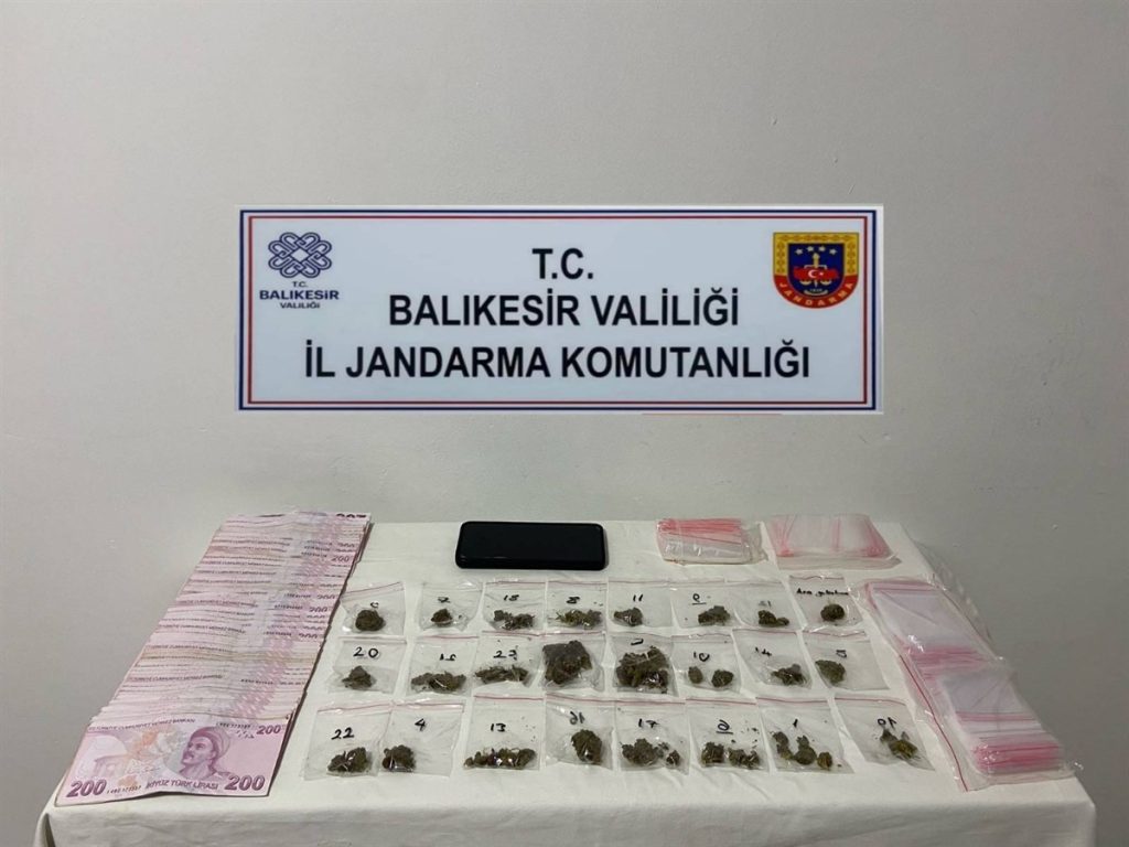 Sentetik Hap Operasyonu – Balıkesir Jandarması 20 Bin Hap Ele Geçirdi