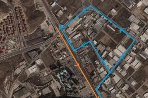 Denizli’de üst geçit çalışmalarında yeni etap