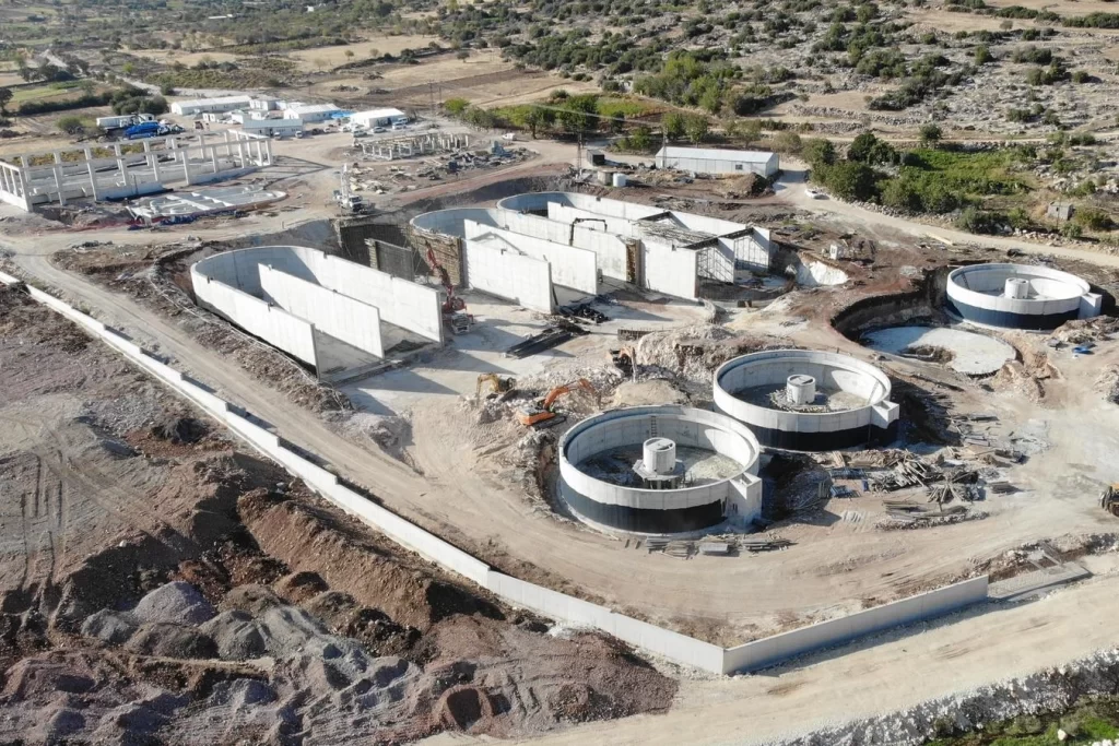 Gaziantep Kuzeyşehir’de çevre dostu atıksu tesisi yükseliyor