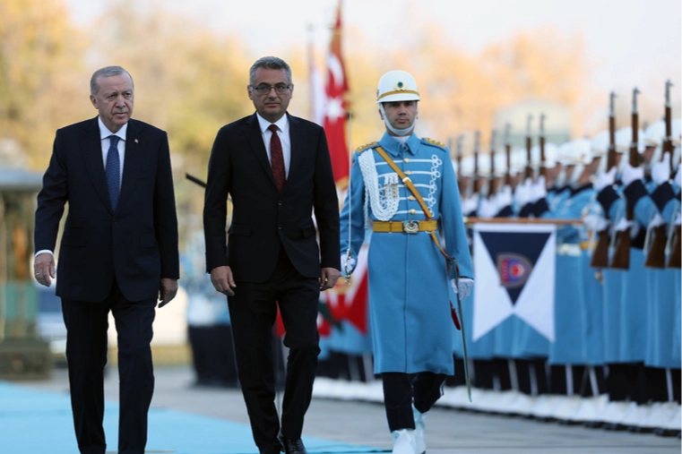 KKTC Cumhurbaşkanı Erhürman Külliye’de