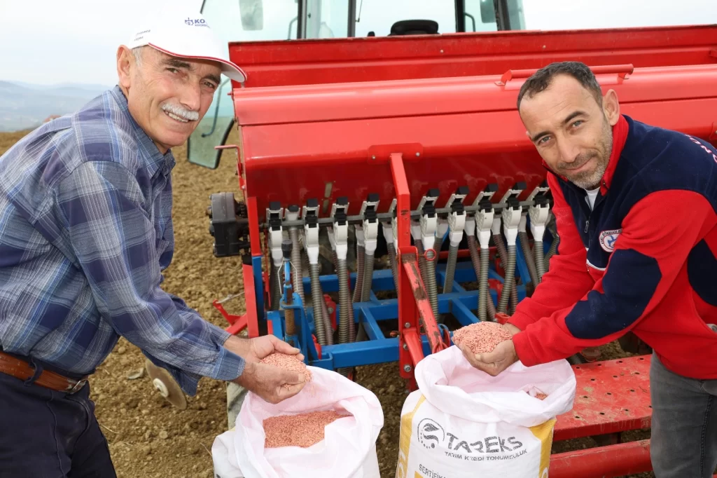 Kocaeli’nin hibeli tohumları toprakla buluştu