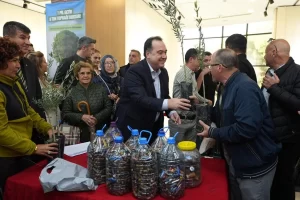 Manisa’da atık piller fidana dönüşüyor