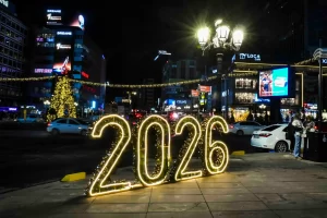 Başkentte yılbaşı coşkusu Kızılay Meydanı’nda