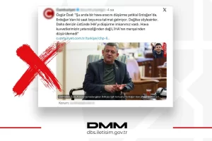 Dezenformasyon’dan İHA düşürme iddialarına yalanlama