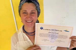 Enez’de yarışmanın birincisi oldu… İlk kez yaptığı çorba birincilik kazandırdı