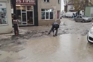 Keşan’da Uğur Mumcu Caddesi esnafı dert küpü