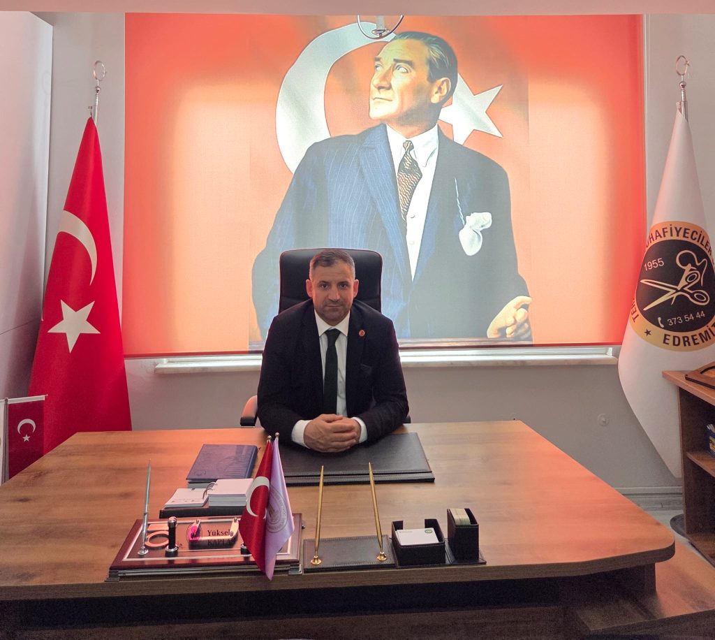 Edremit Terziler Odası’nda Güven Tazeleme Zamanı: Başkan Yüksel Kaplan Yeniden Aday