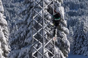 Beyaz cennet Uludağ’da enerji mesaisi