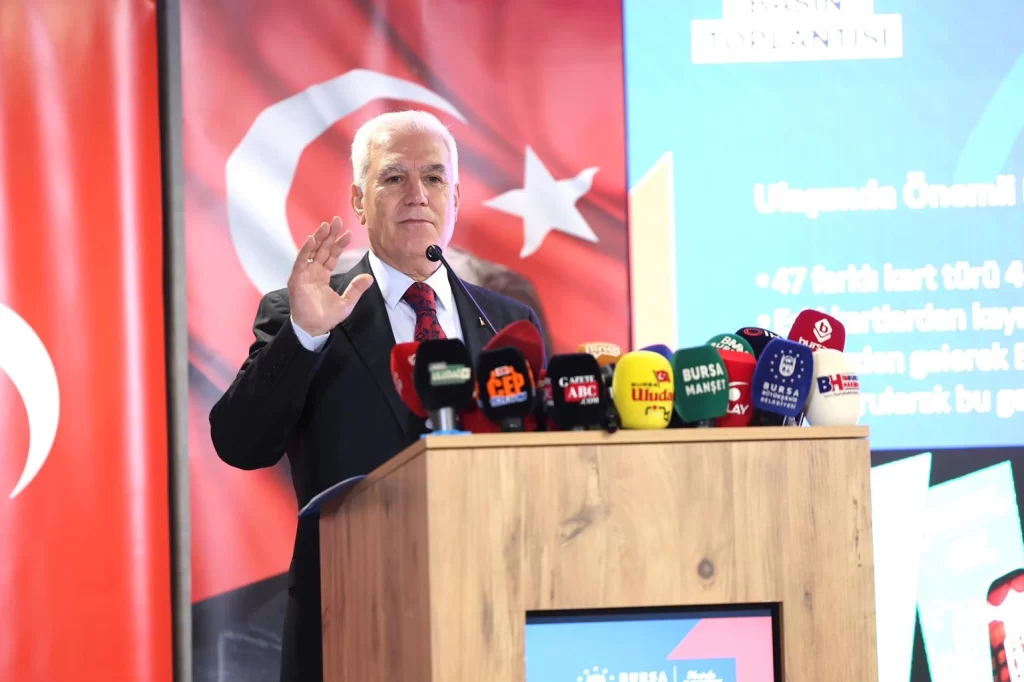 Bozbey’den 2026 ulaşım vizyonu… Bursa’da birileri konuşur, biz iş yaparız!