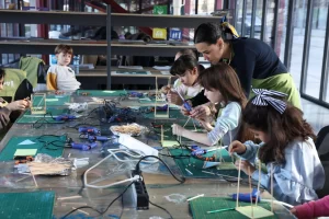 Bursa’da Nilüferli çocukların tatili dolu dolu geçiyor