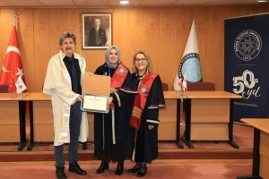 BUÜ’de profesörlük belgeleri törenle takdim edildi