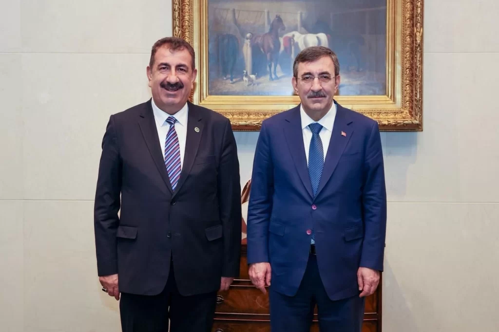 Cumhurbaşkanı Yardımcısı Yılmaz TÜRKYED’i kabul etti